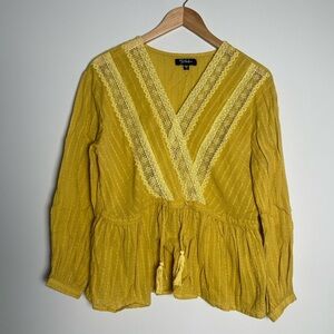 🚩Final Sale 
RD+koko | Anthropologie | Boho Blouse